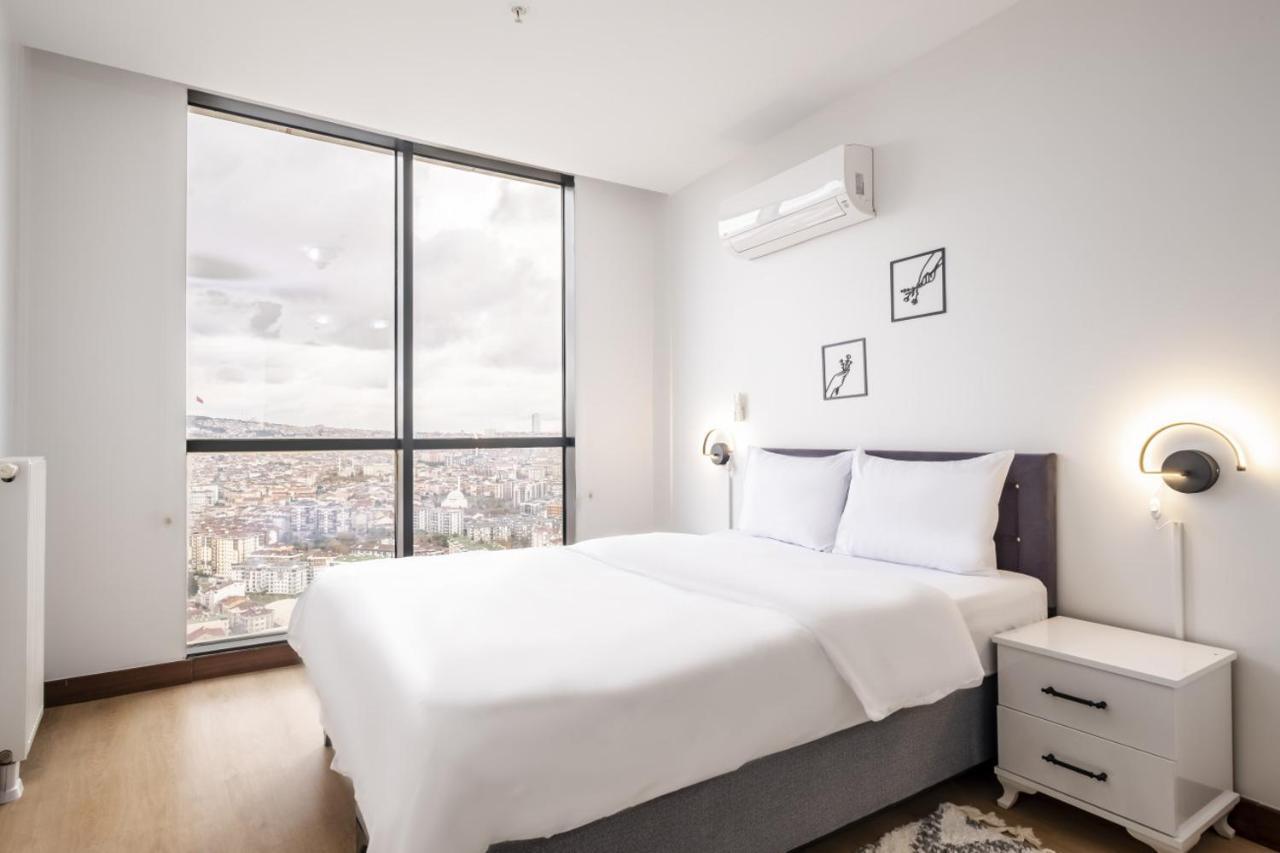 Charming Flat With City View In Atasehir Istambul Extérieur photo